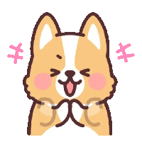 Sticker corgi-2