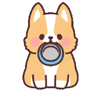 Sticker corgi-2