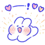 Sticker lovely-mongmong