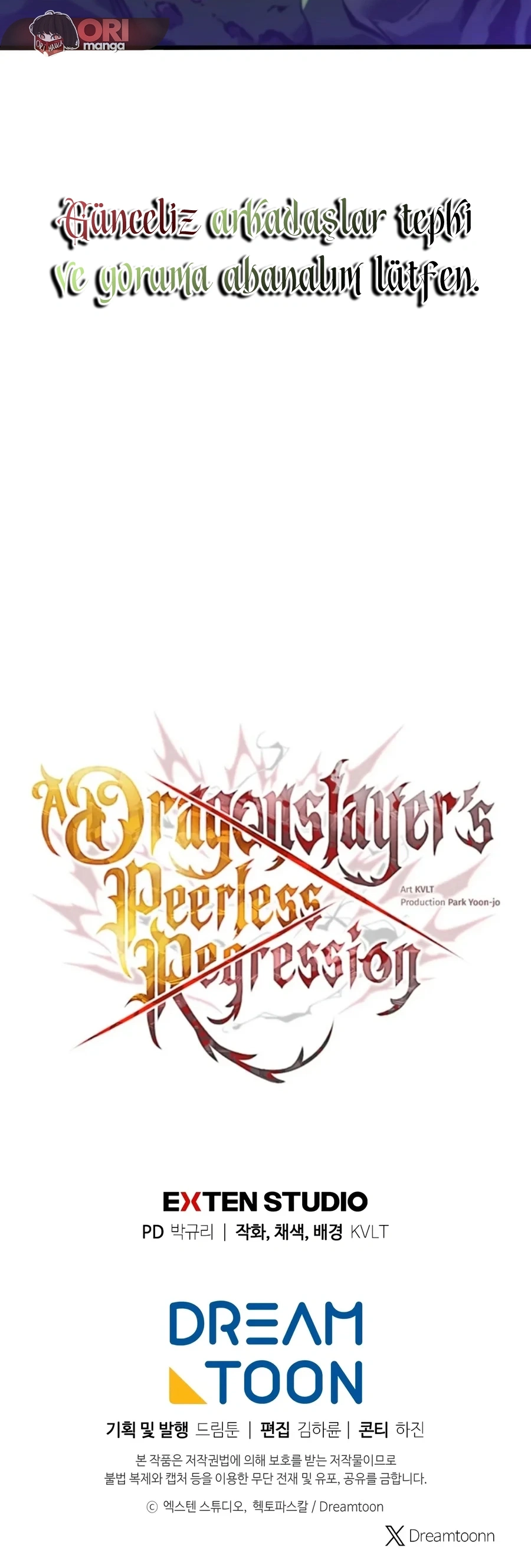 Sayfa 11 — Bölüm 101 — A Dragonslayer’s Peerless Regression / Bir Ejderha Katilinin Eşsiz Geri Dönüşü